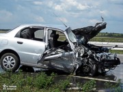 Тройное ДТП в Запорожской области: один погибший, 10 пострадавших