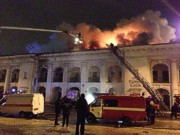 В Киеве полночи горел Гостиный двор