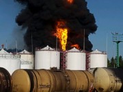 Милиция назвала вероятную причину катастрофы на нефтебазе