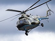 В Краматорске обстреляли военный вертолет