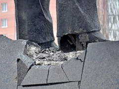 «ДНР»: Задержаны подозреваемые в подрыве памятника Ленину в Донецке