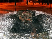 В Харькове взорвали памятник воинам УПА