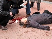 При штурме здания СБУ в Хмельницком снайпер убил женщину