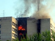 В Харькове на пожаре в общежитии погибли 3 человека, еще 10 пострадали