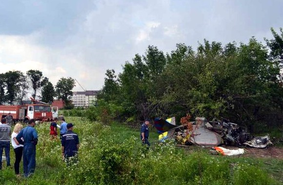 Под Киевом разбился самолет: пилот погиб