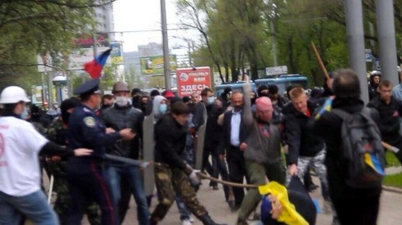 Сепаратисты организовали побоище в Донецке