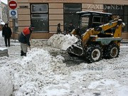 Во Львове за ночь выпало рекордное количество снега