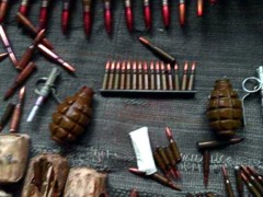 СБУ обнаружила в зоне АТО тайник с боеприпасами и военным имуществом