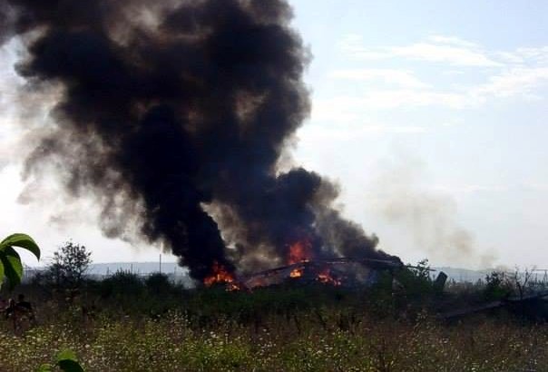 Террористы сбили вертолет под Славянском