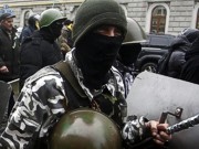 В Киеве 38 вооруженных грабителей пытались ограбить банк