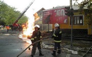 Мощный взрыв газа в Ужгороде
