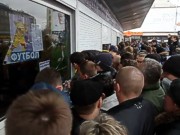 В Киеве образовались гигантские очереди за билетами на матч Украина-Франция