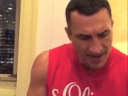 Владимир Кличко спел для своего будущего соперника