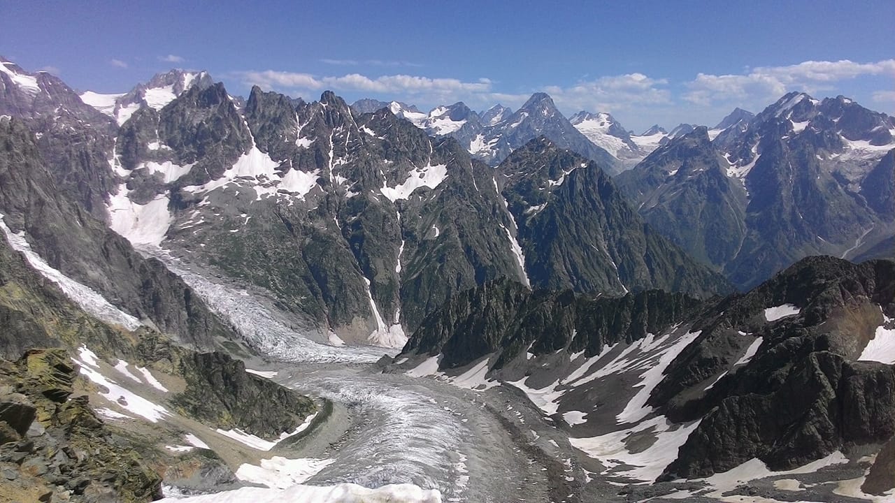 Ледник Чалаади, Грузия v-pohod.com.ua