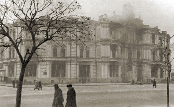 Майдан Независимости. Киев, 1941 год