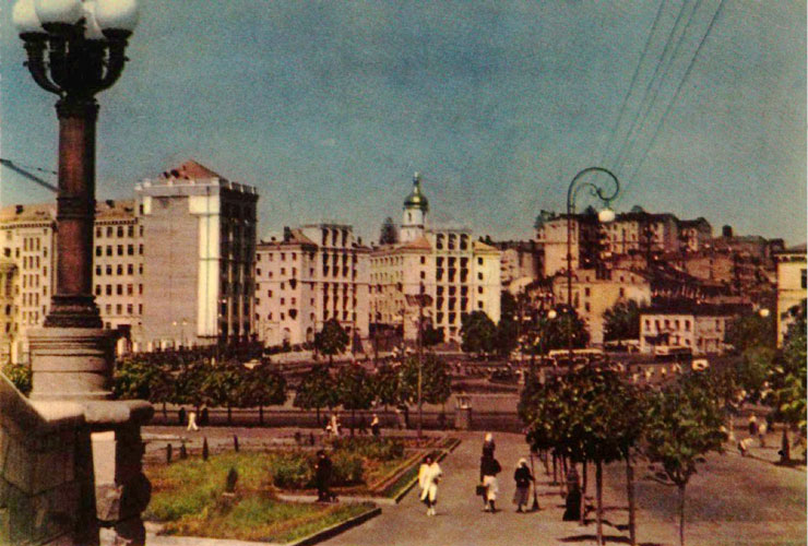 Майдан Независимости. Киев, 1953 год