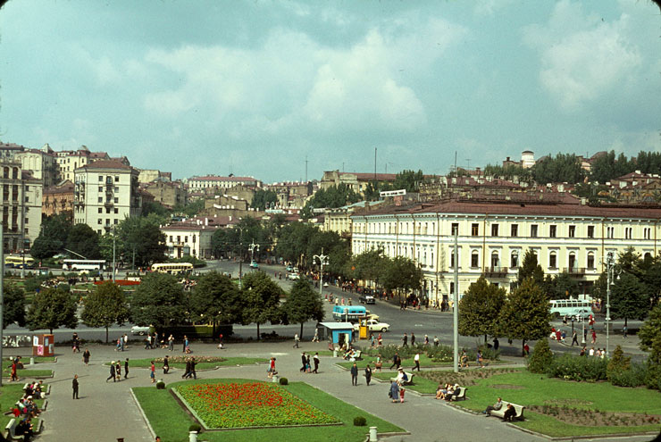 Майдан Независимости. Киев, 1964.
