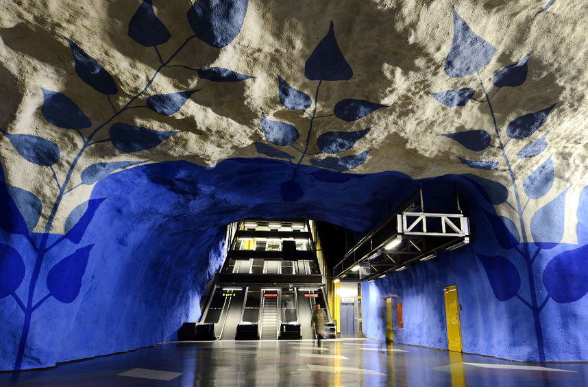 Станция метро Т-Централен в Стокгольме