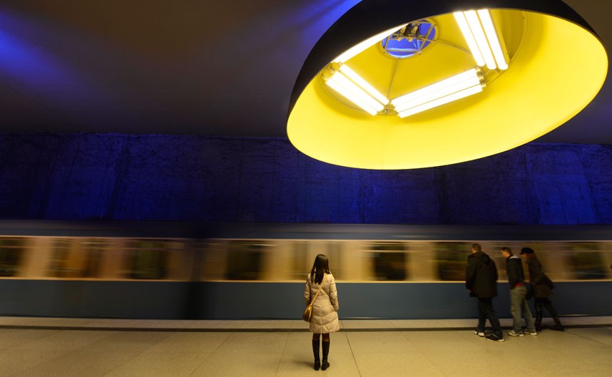 Станция метро Вестфридхоф в Мюнхене