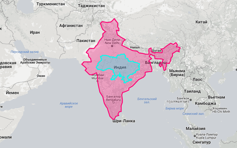 Украина и Индия